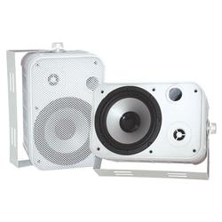 PylePro 6.5 Indoor/Outdoor Waterproof Speakers (White)