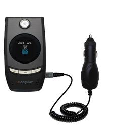 Gomadic Rapid Car / Auto Charger for the Cingular 3125 - Brand w/ TipExchange Technology