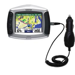Gomadic Rapid Car / Auto Charger for the Garmin Zumo 400 - Brand w/ TipExchange Technology