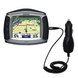 Gomadic Rapid Car / Auto Charger for the Garmin Zumo 550 - Brand w/ TipExchange Technology