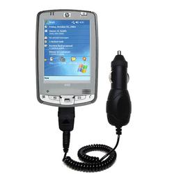 Gomadic Rapid Car / Auto Charger for the HP iPAQ hx2110 - Brand w/ TipExchange Technology