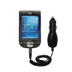 Gomadic Rapid Car / Auto Charger for the HP iPaq 111 - Brand w/ TipExchange Technology
