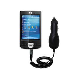 Gomadic Rapid Car / Auto Charger for the HP iPaq 211 - Brand w/ TipExchange Technology
