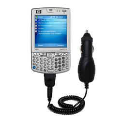 Gomadic Rapid Car / Auto Charger for the HP iPaq hw6710 - Brand w/ TipExchange Technology