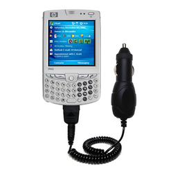 Gomadic Rapid Car / Auto Charger for the HP iPaq hw6910 - Brand w/ TipExchange Technology