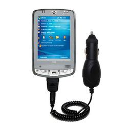Gomadic Rapid Car / Auto Charger for the HP iPaq hx2495 - Brand w/ TipExchange Technology