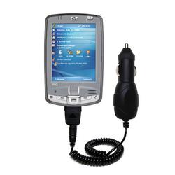 Gomadic Rapid Car / Auto Charger for the HP iPaq hx2795 - Brand w/ TipExchange Technology