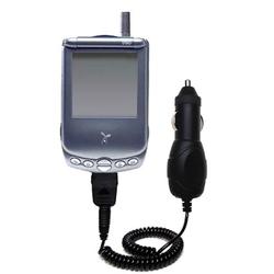 Gomadic Rapid Car / Auto Charger for the Handspring Treo 180 - Brand w/ TipExchange Technology