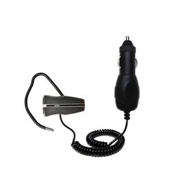 Gomadic Rapid Car / Auto Charger for the Jabra JX10 - Brand w/ TipExchange Technology