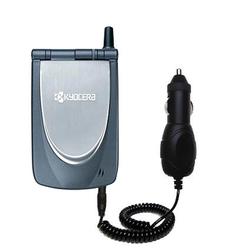 Gomadic Rapid Car / Auto Charger for the Kyocera 7135 - Brand w/ TipExchange Technology