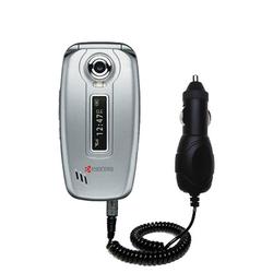 Gomadic Rapid Car / Auto Charger for the Kyocera K322 - Brand w/ TipExchange Technology