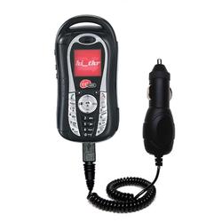 Gomadic Rapid Car / Auto Charger for the Kyocera Switch Back - Brand w/ TipExchange Technology