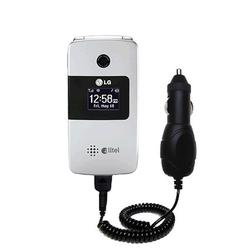 Gomadic Rapid Car / Auto Charger for the LG AX275 - Brand w/ TipExchange Technology