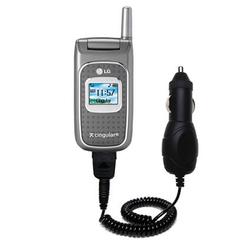 Gomadic Rapid Car / Auto Charger for the LG C1500 - Brand w/ TipExchange Technology
