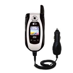 Gomadic Rapid Car / Auto Charger for the LG CE 500 - Brand w/ TipExchange Technology