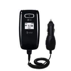 Gomadic Rapid Car / Auto Charger for the LG CE110 - Brand w/ TipExchange Technology