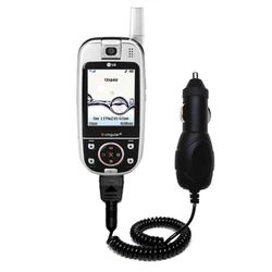 Gomadic Rapid Car / Auto Charger for the LG CU320 - Brand w/ TipExchange Technology