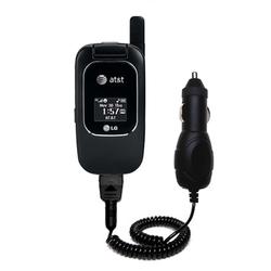 Gomadic Rapid Car / Auto Charger for the LG CU405 - Brand w/ TipExchange Technology
