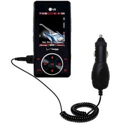 Gomadic Rapid Car / Auto Charger for the LG Chocolate - Brand w/ TipExchange Technology