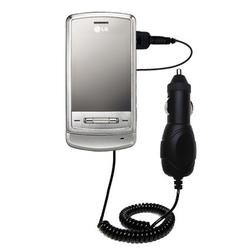 Gomadic Rapid Car / Auto Charger for the LG KG970 Shine - Brand w/ TipExchange Technology