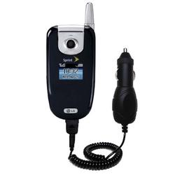 Gomadic Rapid Car / Auto Charger for the LG LX-350 - Brand w/ TipExchange Technology