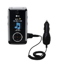 Gomadic Rapid Car / Auto Charger for the LG LX570 / LX-570 - Brand w/ TipExchange Technology