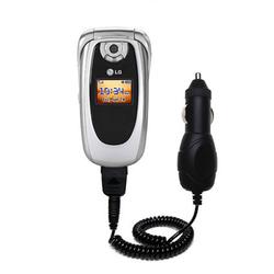 Gomadic Rapid Car / Auto Charger for the LG PM-225 - Brand w/ TipExchange Technology