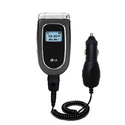 Gomadic Rapid Car / Auto Charger for the LG VI5225 - Brand w/ TipExchange Technology