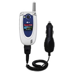 Gomadic Rapid Car / Auto Charger for the LG VX5200 - Brand w/ TipExchange Technology