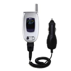 Gomadic Rapid Car / Auto Charger for the LG VX6000 - Brand w/ TipExchange Technology