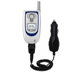 Gomadic Rapid Car / Auto Charger for the LG VX6100 - Brand w/ TipExchange Technology