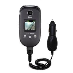 Gomadic Rapid Car / Auto Charger for the LG VX8350 - Brand w/ TipExchange Technology