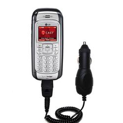 Gomadic Rapid Car / Auto Charger for the LG VX9800 - Brand w/ TipExchange Technology