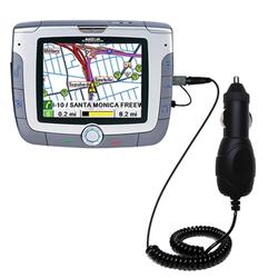 Gomadic Rapid Car / Auto Charger for the Magellan Roadmate 6000T - Brand w/ TipExchange Technology