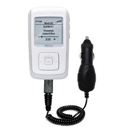 Gomadic Rapid Car / Auto Charger for the Memorex MMP8575 2GB - Brand w/ TipExchange Technology