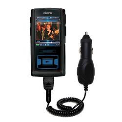 Gomadic Rapid Car / Auto Charger for the Memorex MMP8620 - Brand w/ TipExchange Technology