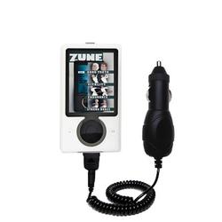 Gomadic Rapid Car / Auto Charger for the Microsoft Zune Gen2 - Brand w/ TipExchange Technology