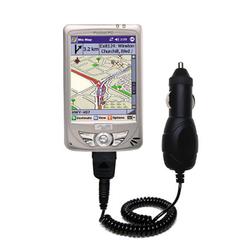 Gomadic Rapid Car / Auto Charger for the Mio Technology 168RS - Brand w/ TipExchange Technology (RCC-0653-09)