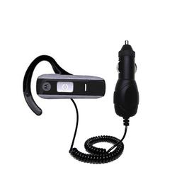 Gomadic Rapid Car / Auto Charger for the Motorola Headset H550 - Brand w/ TipExchange Technology