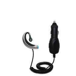Gomadic Rapid Car / Auto Charger for the Motorola Headset H605 - Brand w/ TipExchange Technology