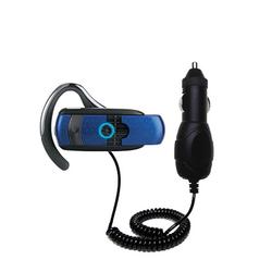 Gomadic Rapid Car / Auto Charger for the Motorola Headset H800 - Brand w/ TipExchange Technology