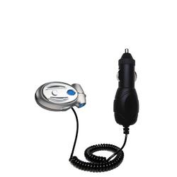 Gomadic Rapid Car / Auto Charger for the Motorola Headset HF800 - Brand w/ TipExchange Technology