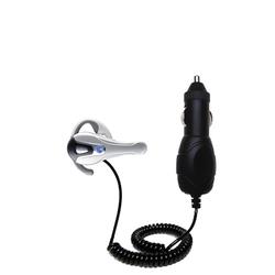 Gomadic Rapid Car / Auto Charger for the Motorola Headset HS801 - Brand w/ TipExchange Technology