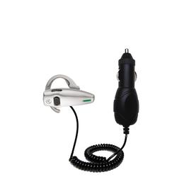 Gomadic Rapid Car / Auto Charger for the Motorola Headset HS805 - Brand w/ TipExchange Technology