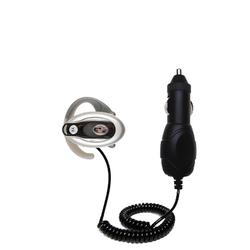 Gomadic Rapid Car / Auto Charger for the Motorola Headset HS810 - Brand w/ TipExchange Technology