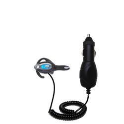 Gomadic Rapid Car / Auto Charger for the Motorola Headset HS850 - Brand w/ TipExchange Technology