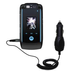 Gomadic Rapid Car / Auto Charger for the Motorola KRZR MAXX - Brand w/ TipExchange Technology