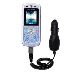 Gomadic Rapid Car / Auto Charger for the Motorola L6 - Brand w/ TipExchange Technology
