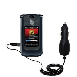 Gomadic Rapid Car / Auto Charger for the Motorola MOTORAZR 2 V8 - Brand w/ TipExchange Technology