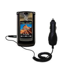 Gomadic Rapid Car / Auto Charger for the Motorola MOTORAZR 2 V9m - Brand w/ TipExchange Technology